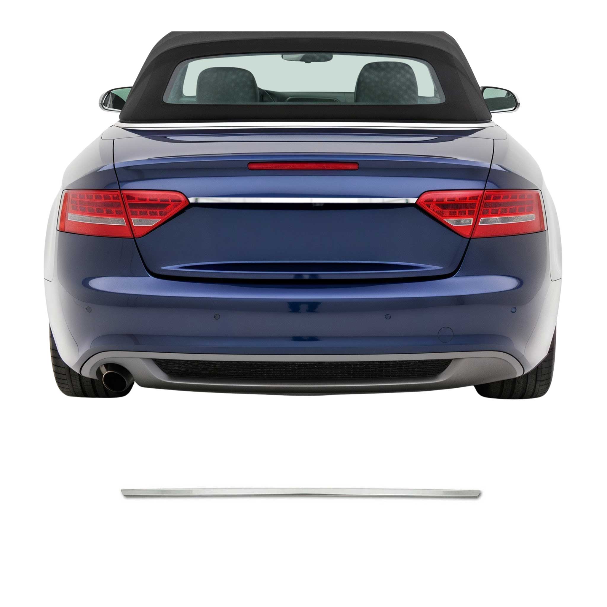2008-2016 Audi A5 8T3 8F7 Cabrio coupe Rear Trunk Tailgate Door Handle Cover Stainless Steel