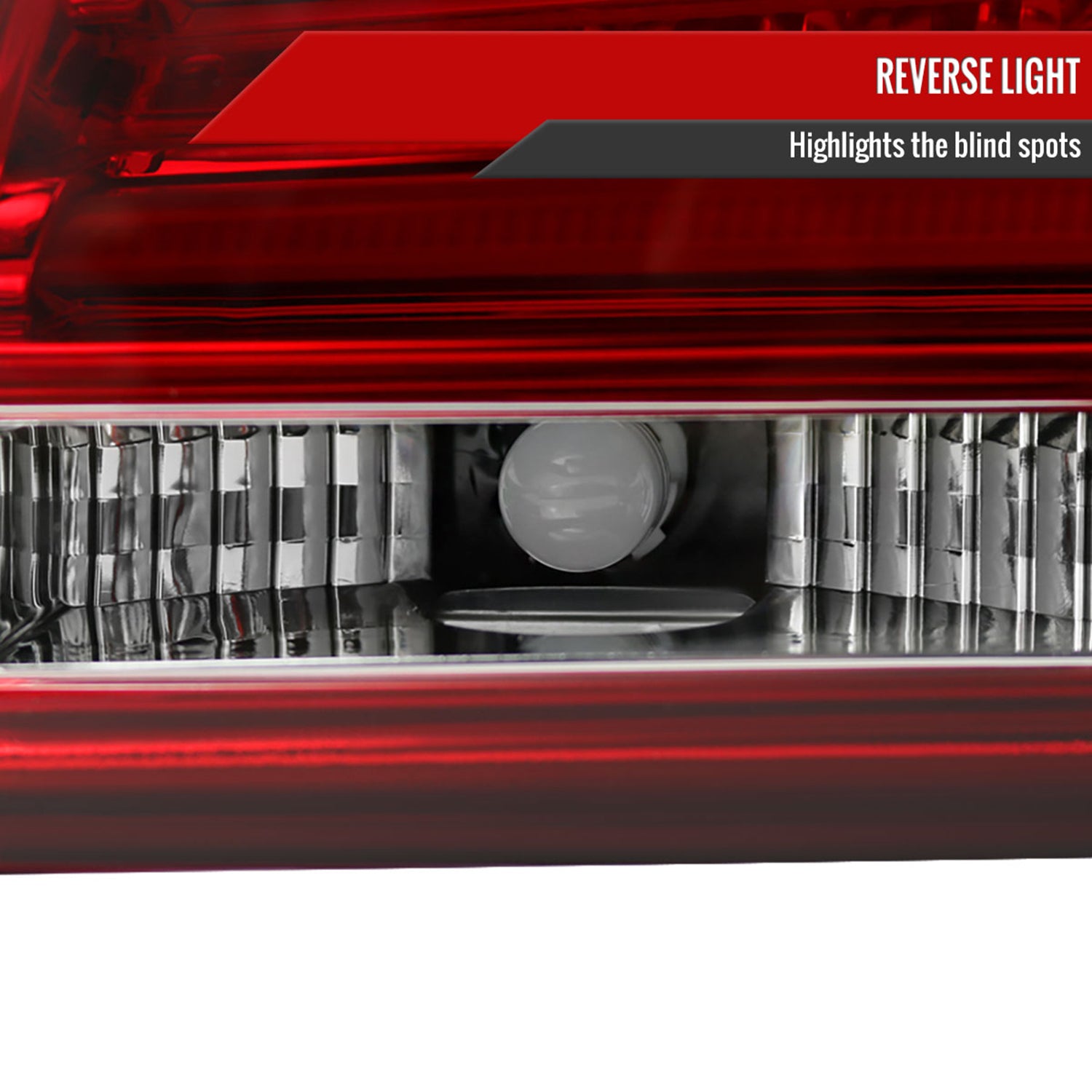 2008-2010 BMW E60 5 Series Sedan LED Tail Lights Chrome Housing/Red Lens