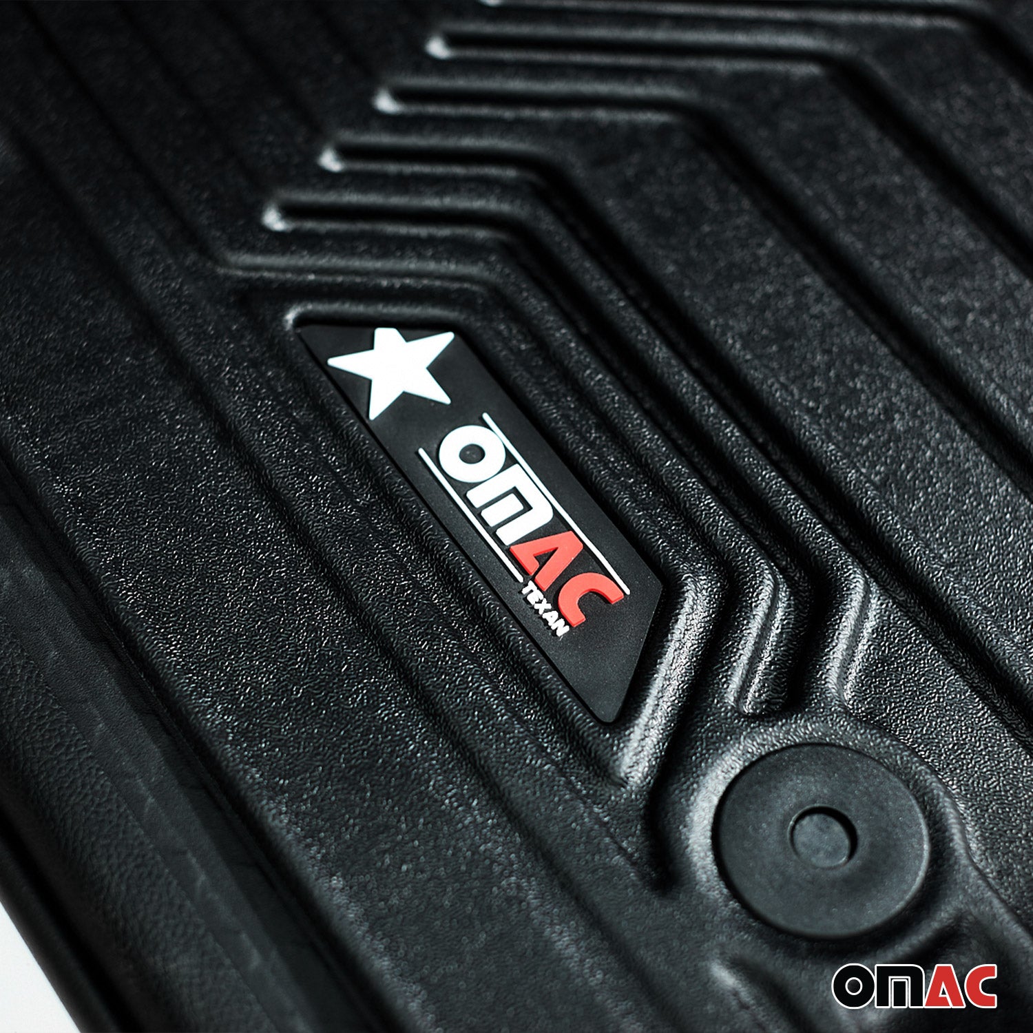 2009-2014 Ford F-150 Crewcab Premium Floor Mats Liners Second Row Rear Black