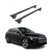 2019-2026 Audi Q8 e-tron Roof Rack Cross Bars Luggage Lbs Black 2 Pcs