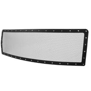 2009-2012 Ford F-150 Rivet Style Black S.Steel Mesh Grille Center Insert