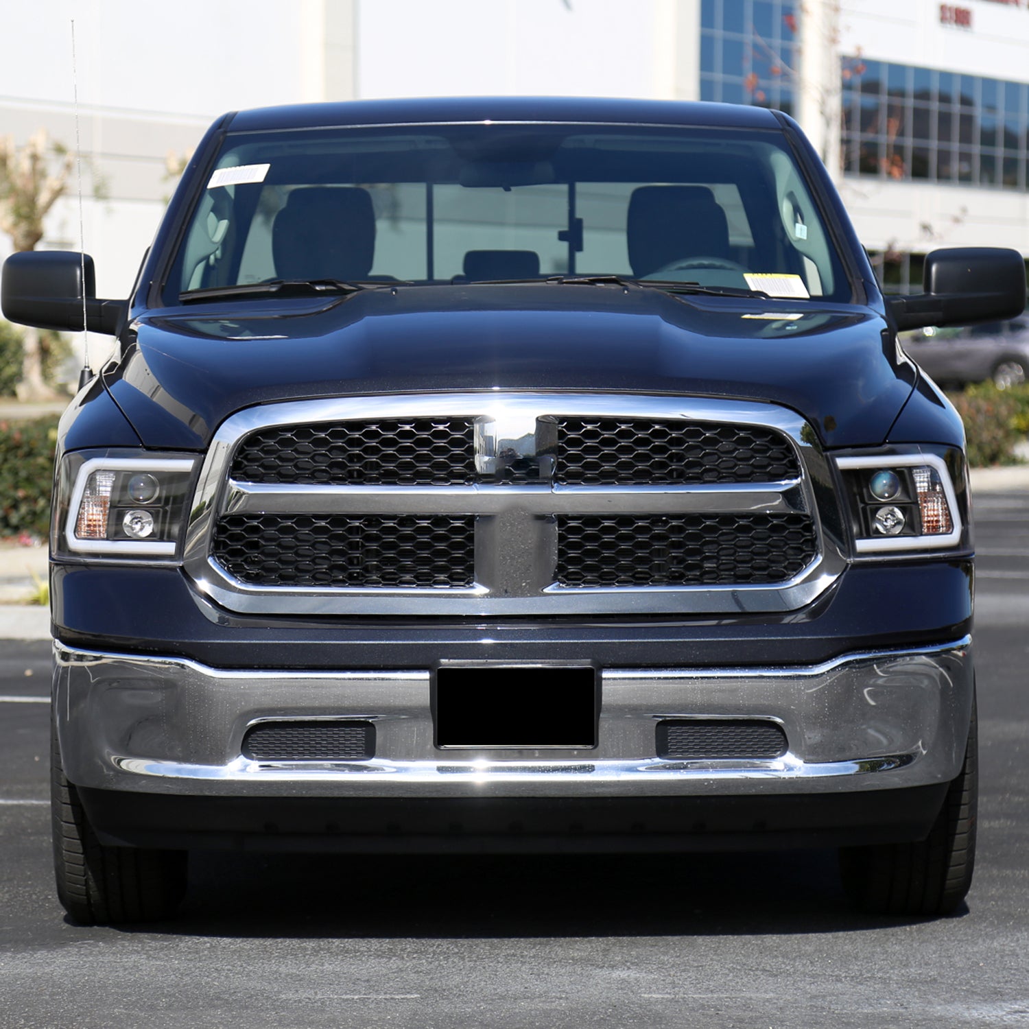2009-2018 Dodge RAM 1500 / RAM 2500 3500 LED C-Bar Headlights Black