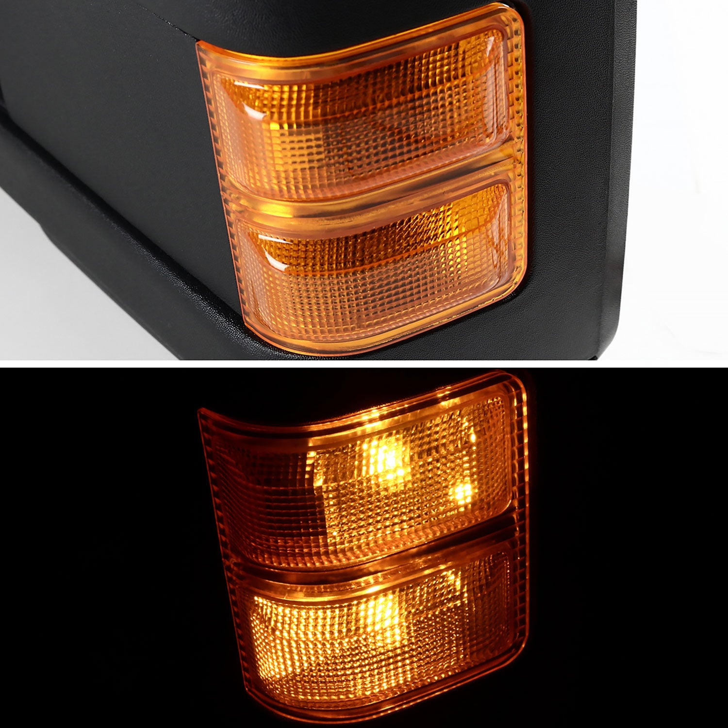 1999-2015 Ford F-250/350/450/550 Heated Towing Mirrors Amber & Turn Signal