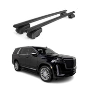 2021-2026 Cadillac Escalade Roof Rack Cross Bars Black