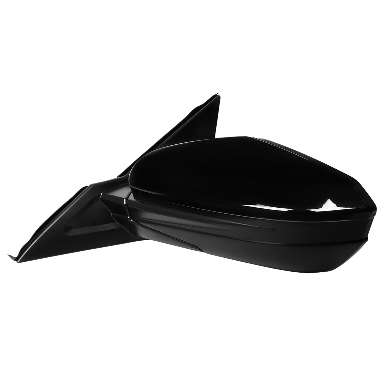 2016-2018 Honda Civic Glossy Black 3-Pin Adjustable Side Mirror - Driver Side