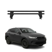 Top Roof Racks Cross Bars fits Dodge Hornet 2023-2025 2Pcs Black Aluminium
