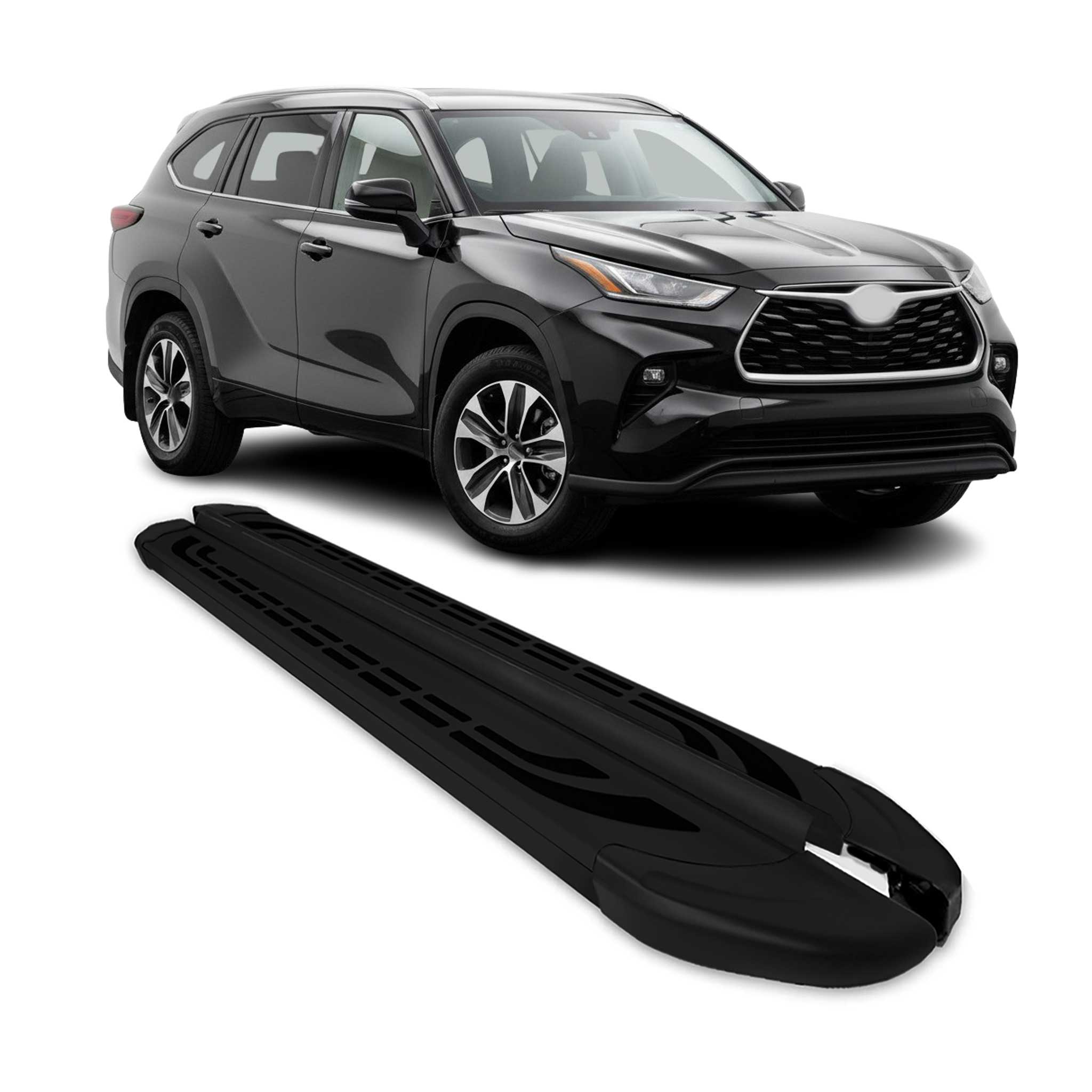 2020-2026 Toyota Highlander Nerf Bar Side Step Running Boards Alu 2x