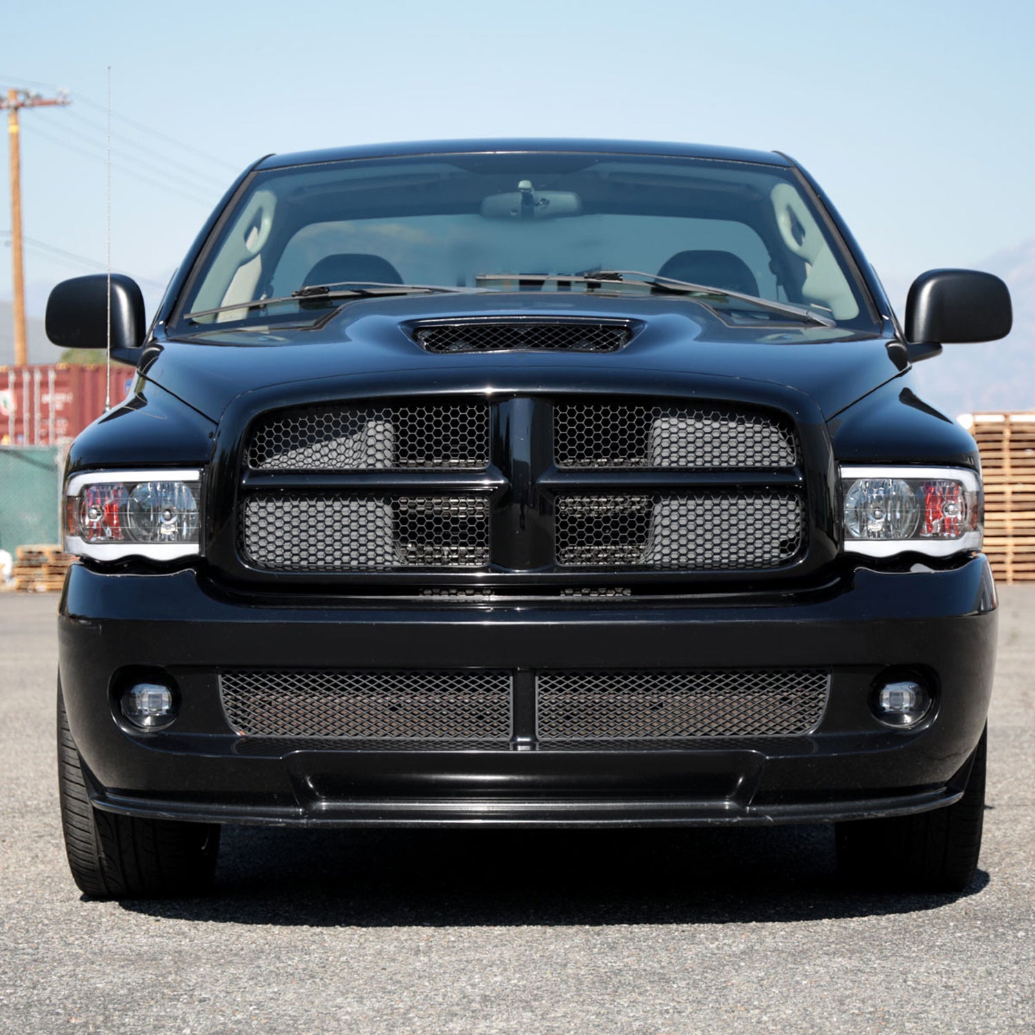 2002-2005 Dodge RAM 1500 / 2500/3500 LED Tube Factory Headlights