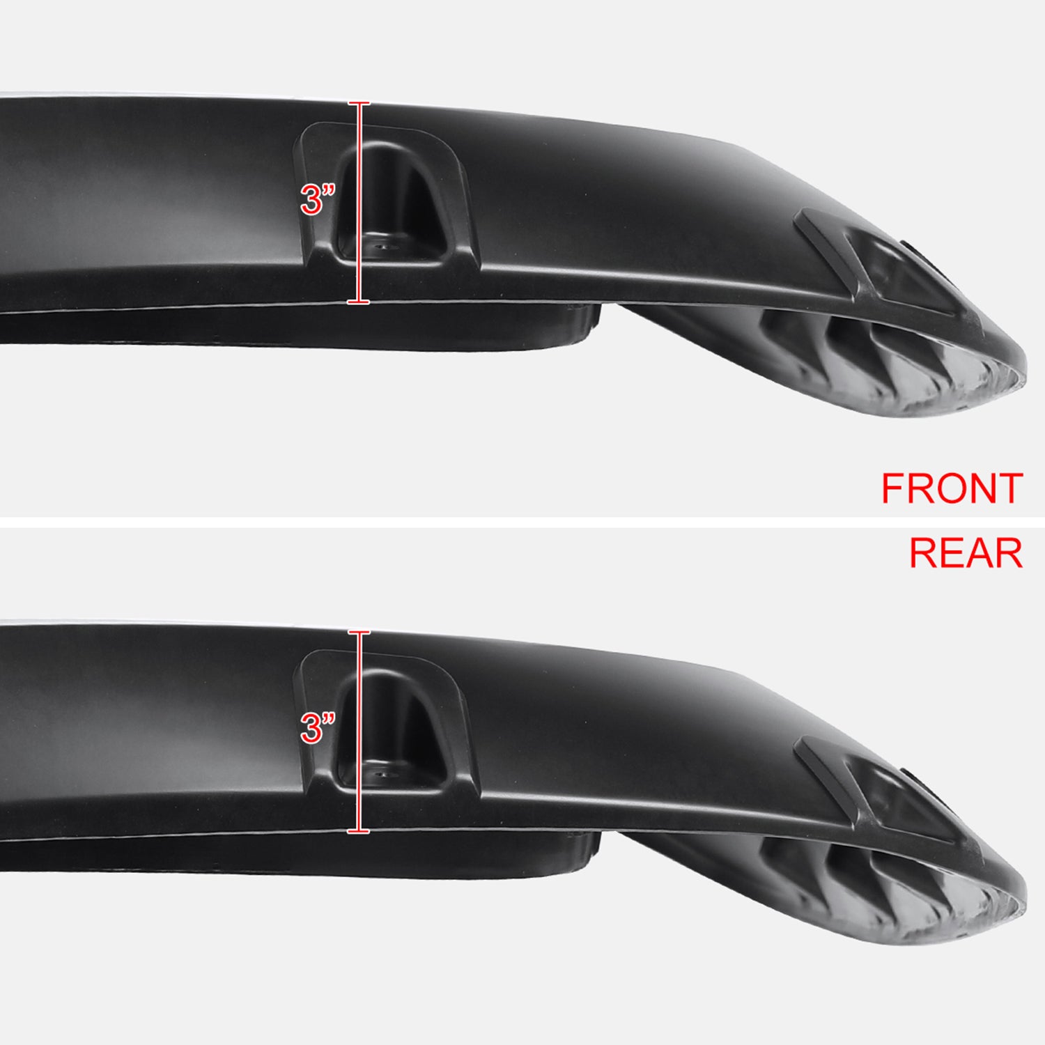 2007-2013 Chevy Silverado 1500 69.3" Bed Fleetside Smooth Fender Flares