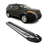 2011-2019 Ford Explorer Nerf Bar Side Step Running Boards Alu 2x