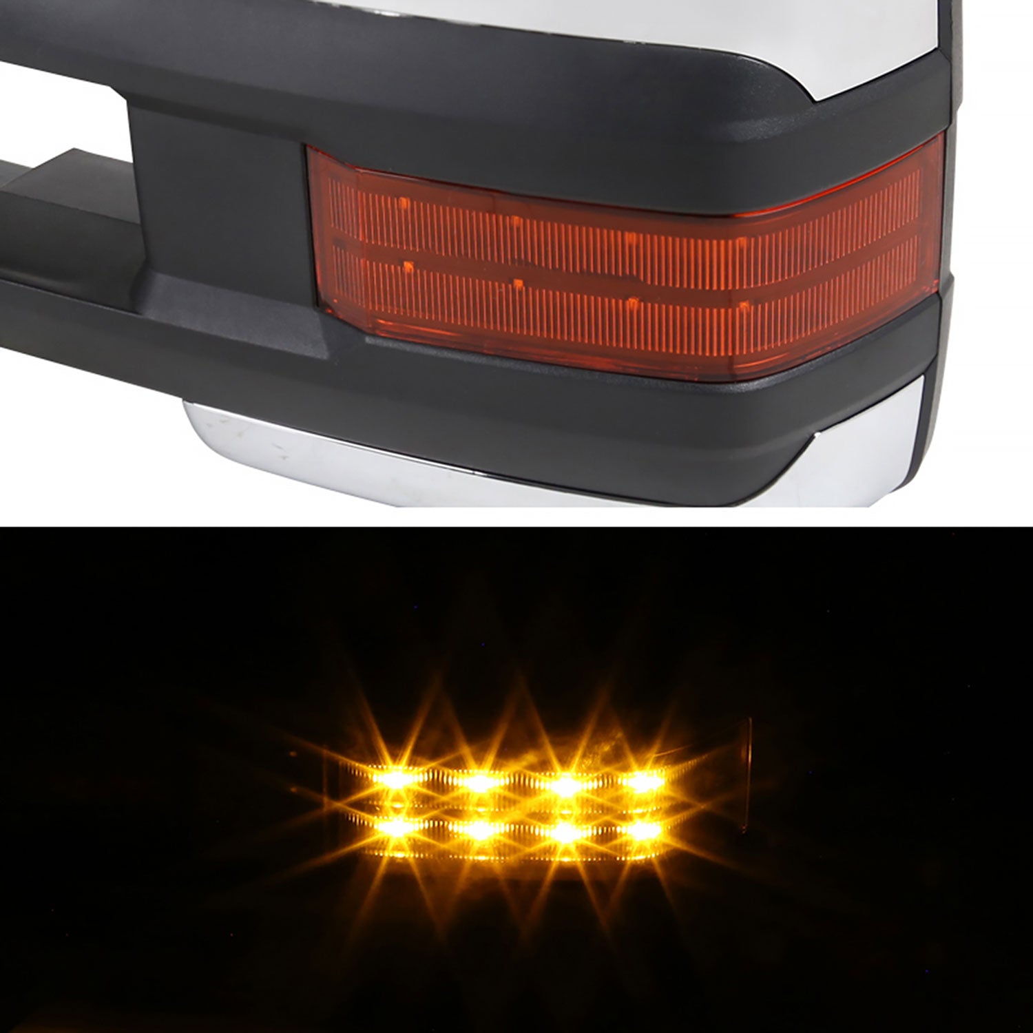 2002-2007 Chevy Silverado/Tahoe/Sierra/Yukon Heated Chrome Towing Mirrors