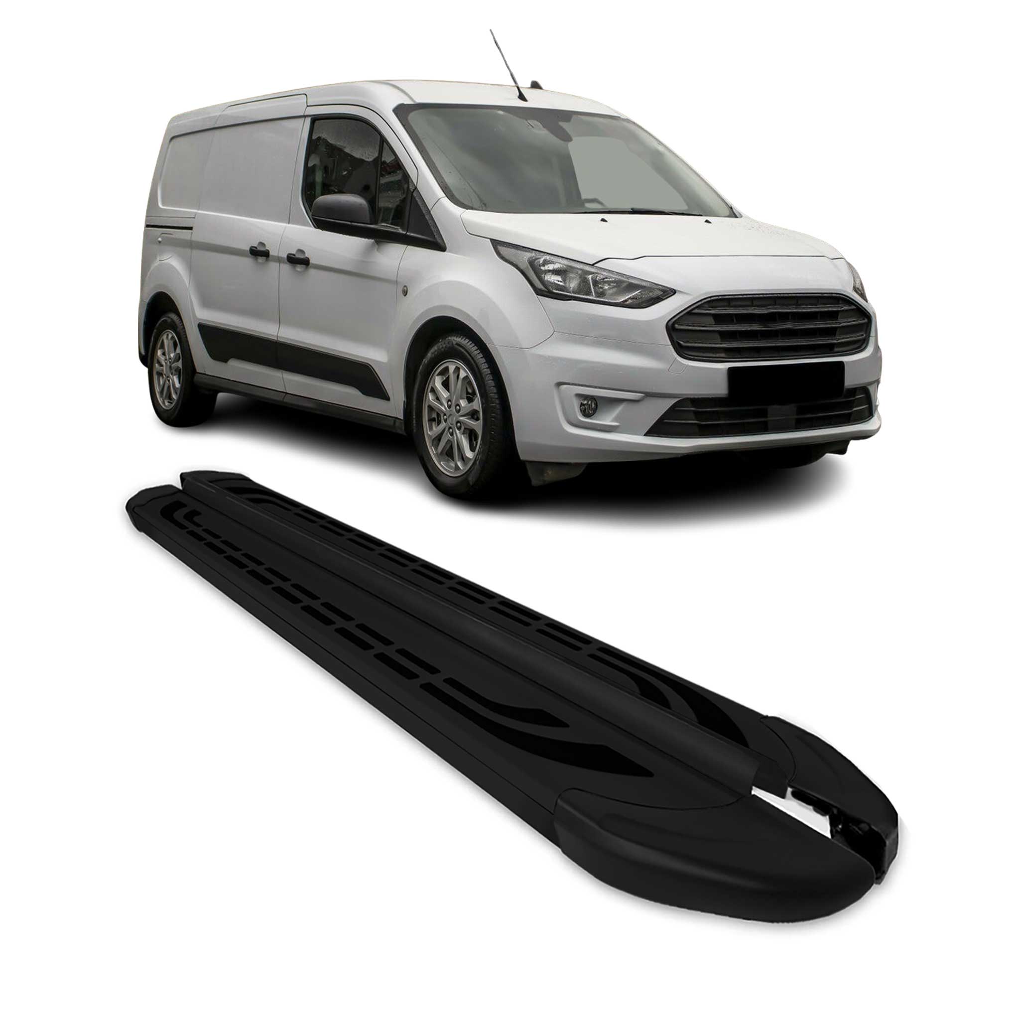 2020-2026 Ford Transit Connect Nerf Bar Side Step Running Boards Alu 2x
