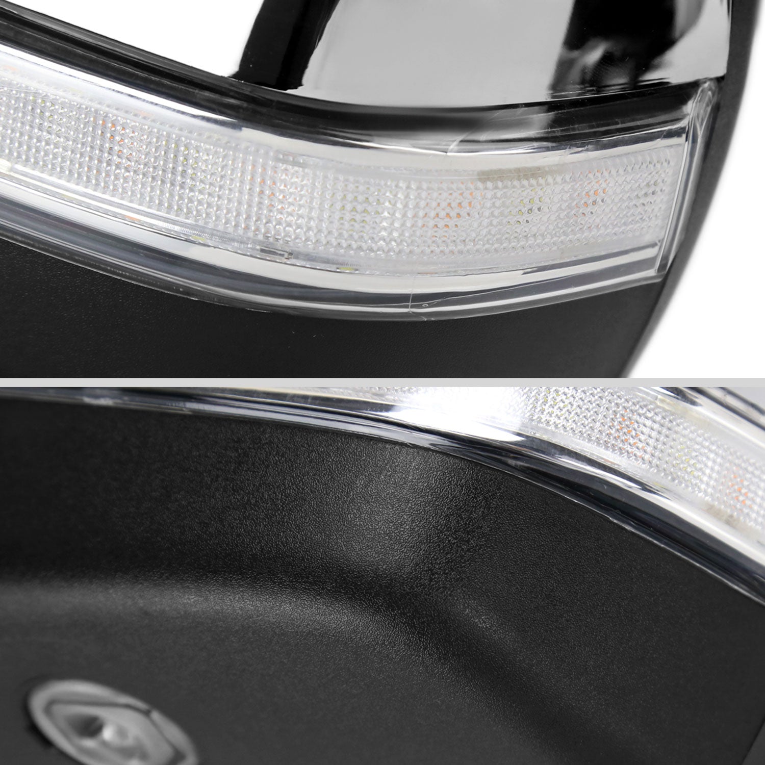 2014-2018 Chevy Silverado/ Sierra Chrome Auto-Fold & Heated Side Mirror Driver
