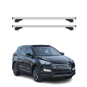 2013-2018 Hyundai Santa Fe Roof Rack Cross Bars Silver
