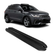 2018-2023 VW Tiguan 2.gen Running Boards Side Steps Black