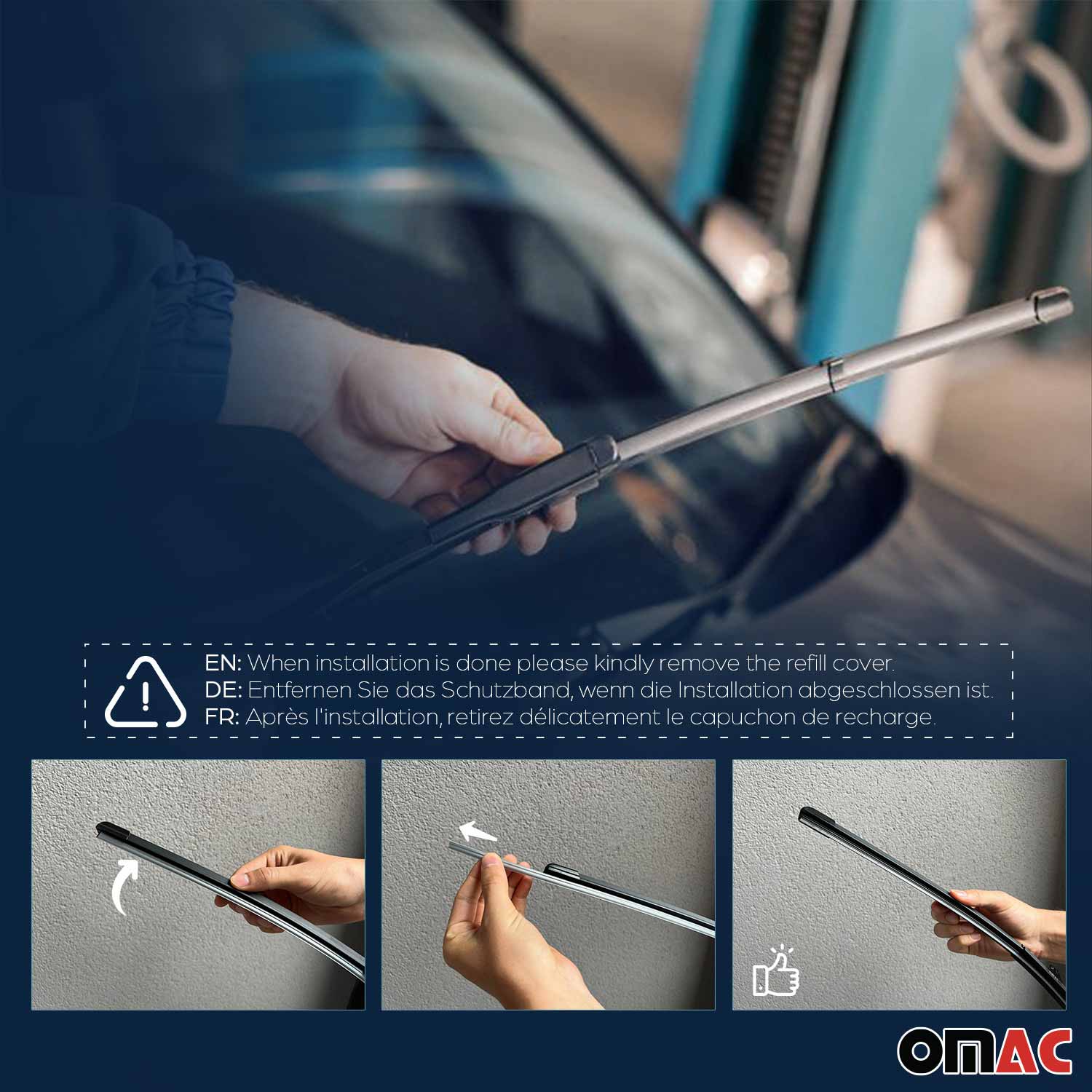 2020-2025 Subaru Legacy Front Windshield Wiper Blades Set