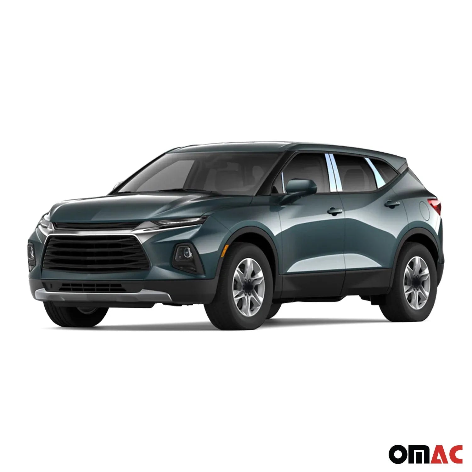 2019-2025 Chevrolet Blazer Rear Bumper Accent 1Pc Stainless Steel Silver