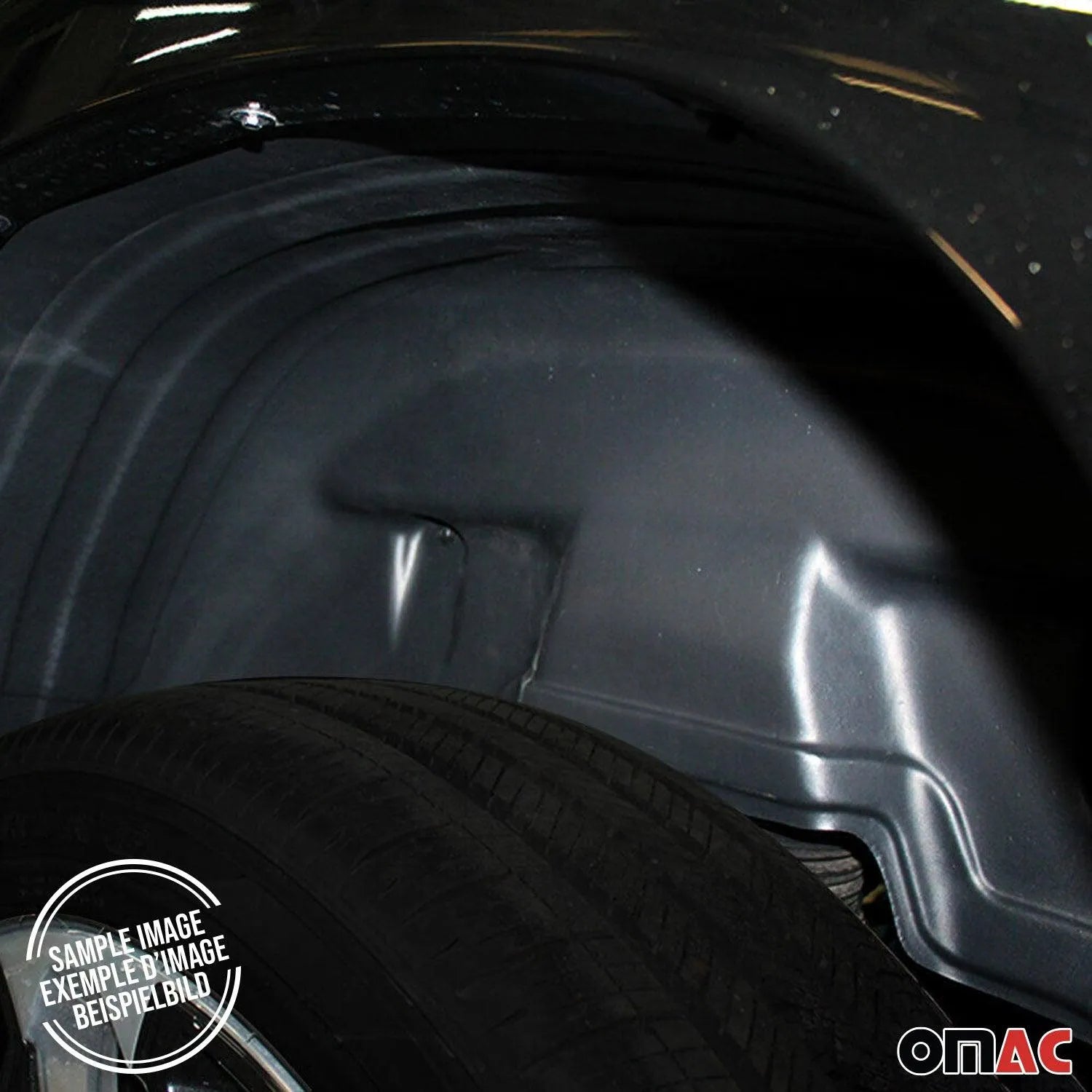 2021-2023 Kia Rio Rear Set Wheel Arch Liner Splash Fender Guard Black 2 Pcs