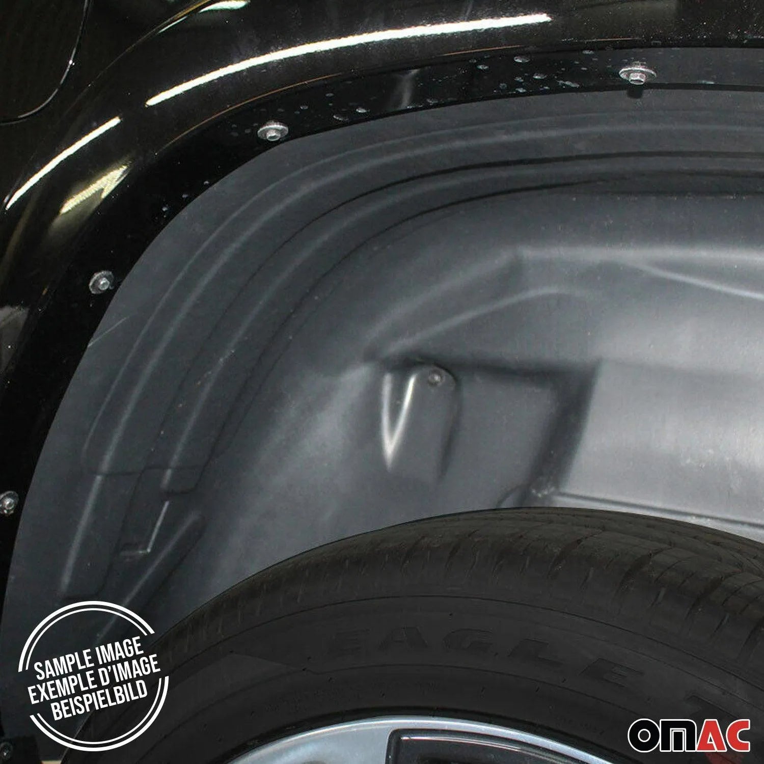 2014-2020 Nissan Rogue Rear Set Wheel Arch Liner Splash Fender Guard Black