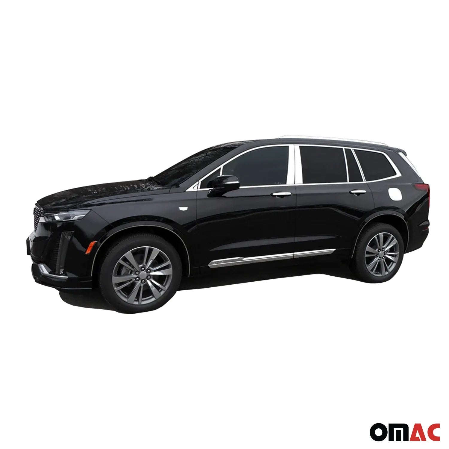 2020-2025 Cadillac XT6 Stainless Steel Pillar Trim 4 Pcs