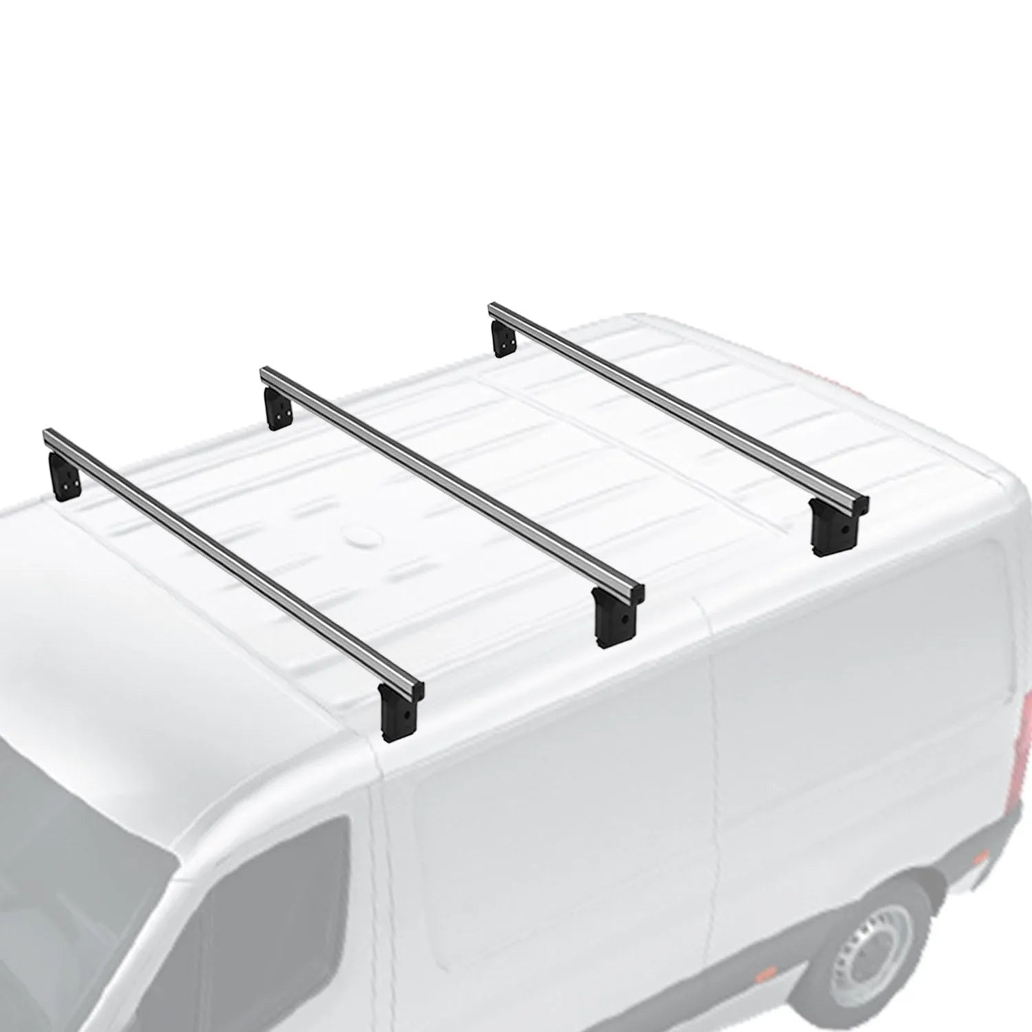 2014-2026 RAM ProMaster Professional Roof Racks Cross Bars Set Gray 3Pcs