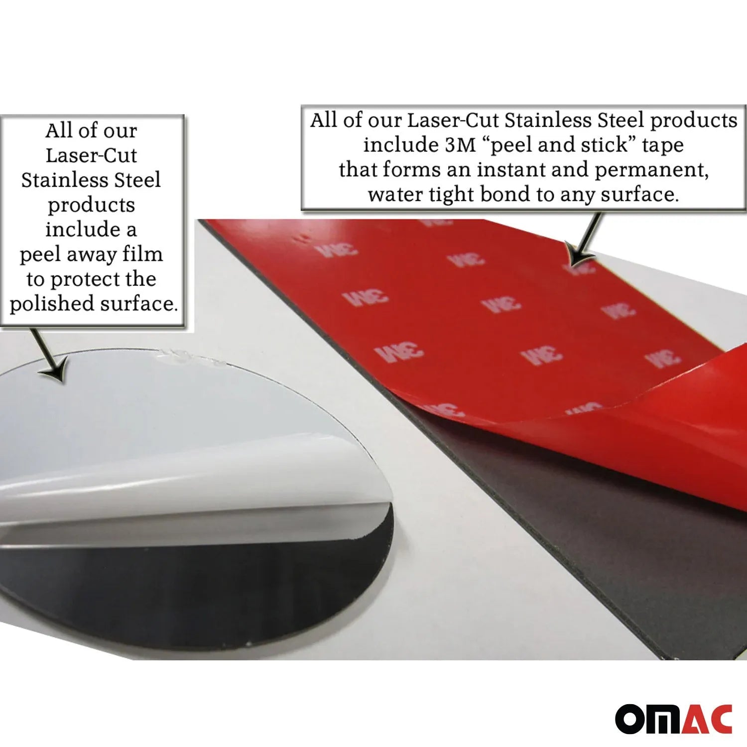 2017-2025 Chrysler Pacifica Stainless Steel Pillar Trim 4 Pcs