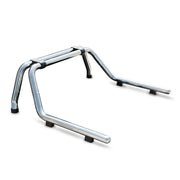 2019-2023 Ford Ranger Sport Bar Truck Bed Chase Roll Bar Stainless Steel Silver 1Pc