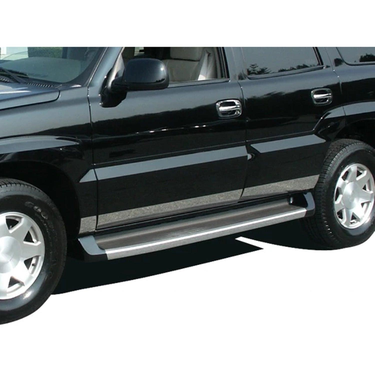 2002-2006 Cadillac Escalade Stainless Rocker Panel Trim 12Pc