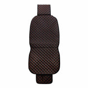 Cadillac Escalade Leather Breathable Front Seat Cover Pads Black Red 1Pc