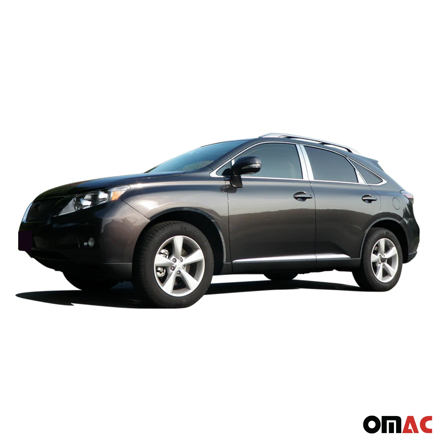 2010-2015 Lexus RX350 Stainless Steel Pillar Trim 8 Pcs