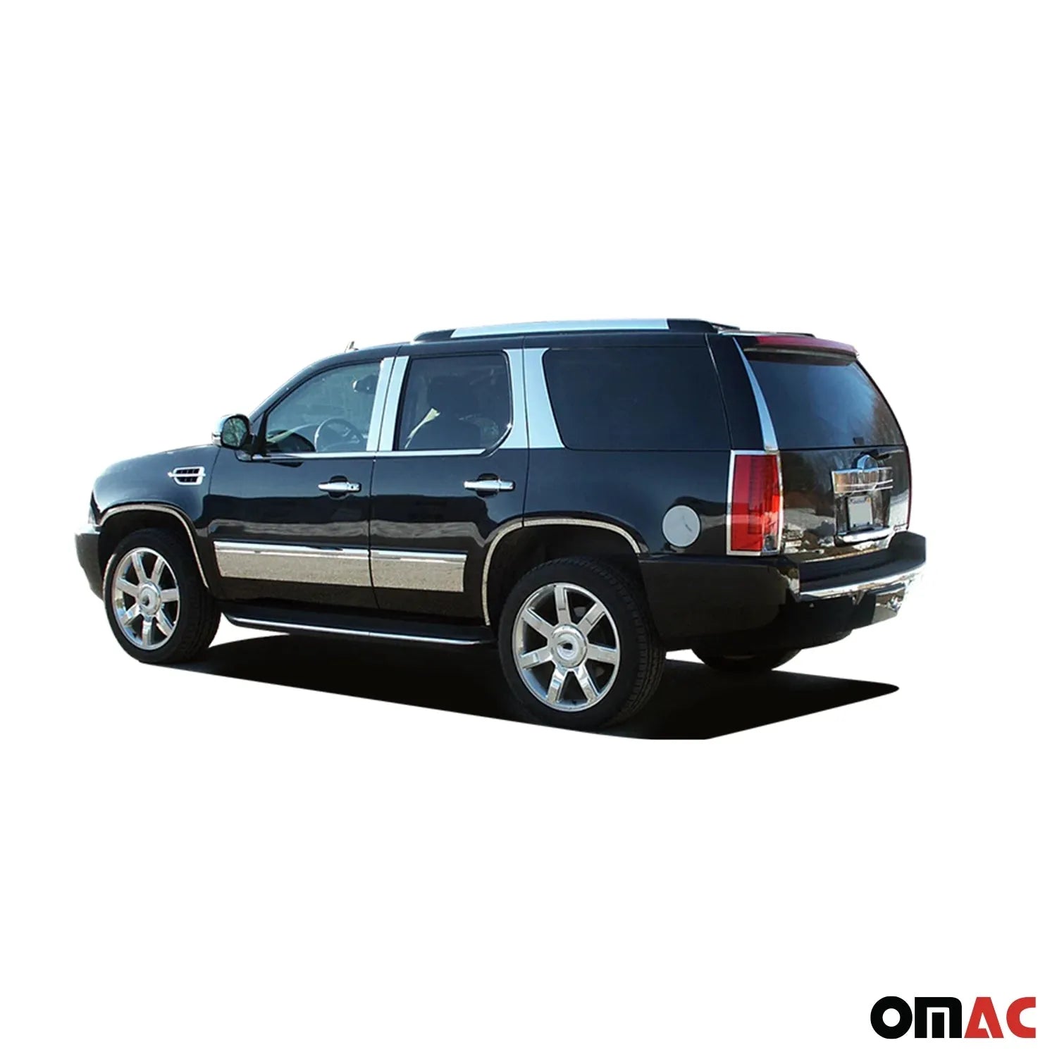 2007-2014 Cadillac Escalade Stainless Steel Pillar Trim 6Pc